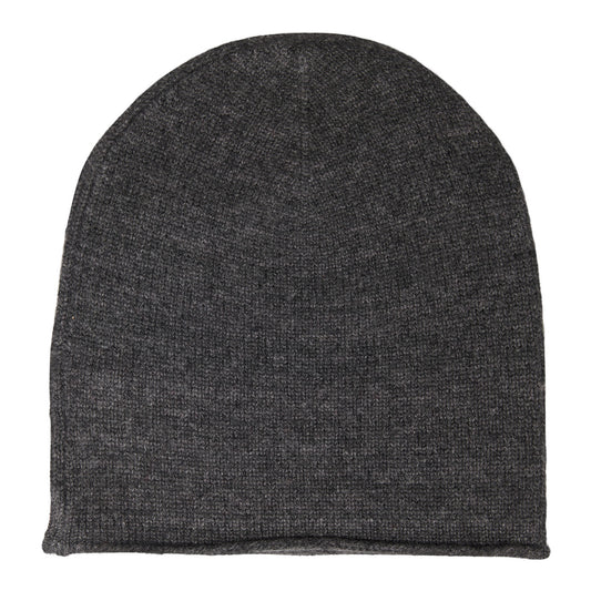 Beanie Muts Color Anthra Grey